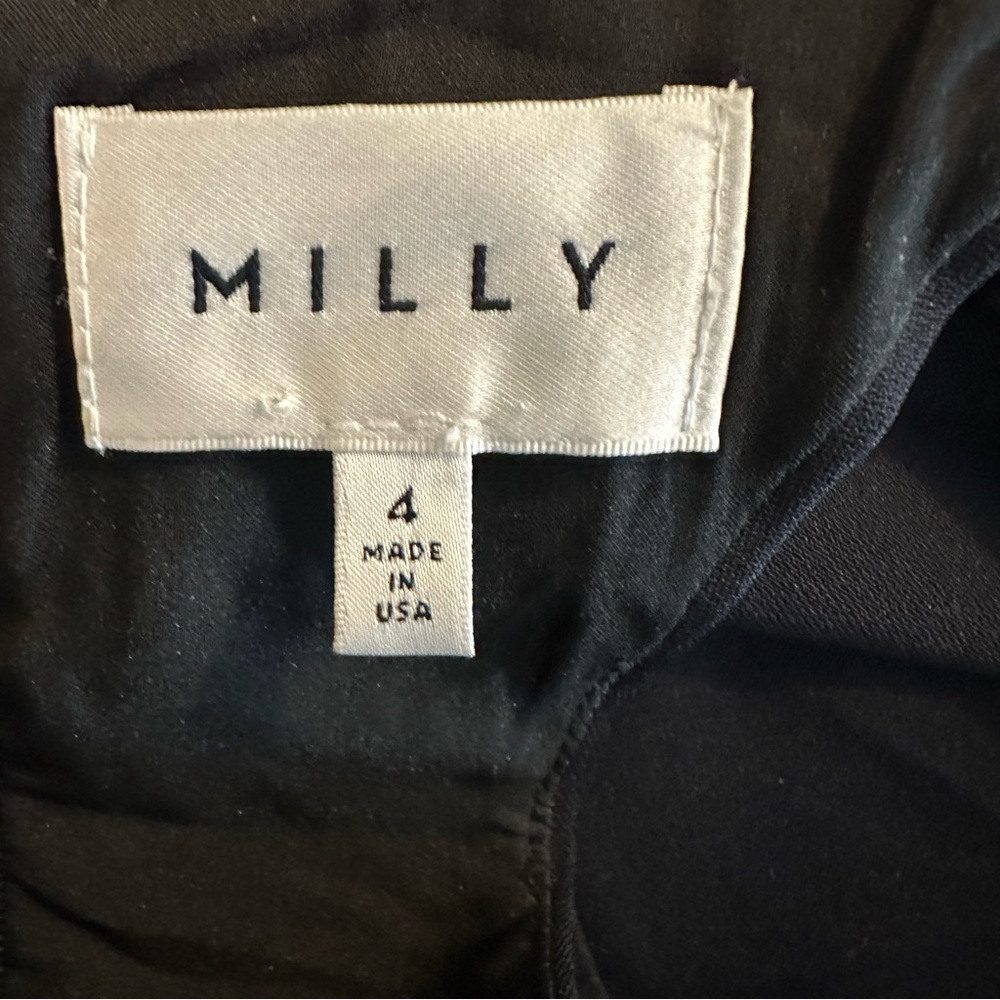 Milly Python Lambskin Leather Racerback Dress - Picture 11 of 12